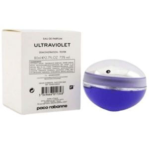 בושם טסטר לאישה 80 מ"ל | Paco Rabanne Ultraviolet Women | או דה פרפיום E.D.P
