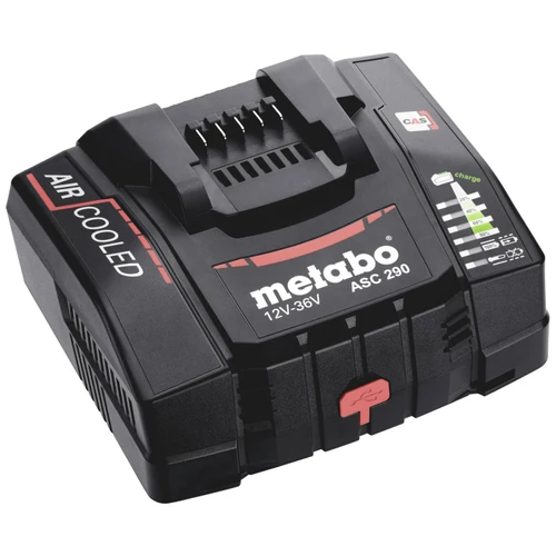 מטען סופר מהיר METABO ASC 290 12-36V 16AH 