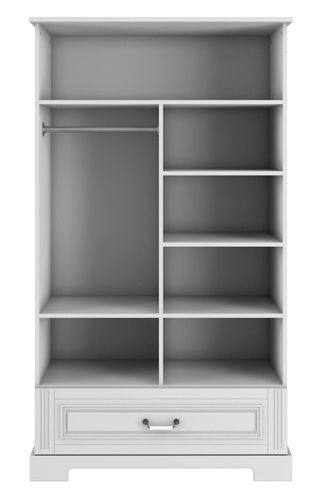 ארון אינס לחדר תינוק / ילדים 2 דלתות - לבן אופוואיט