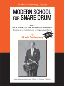 modren school for snare drum - moris goldenberg