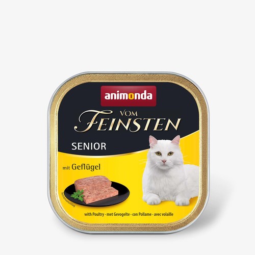 אנימונדה פיינסטן חתול סניור פטה עופות (שלישיה) - 100 גרם