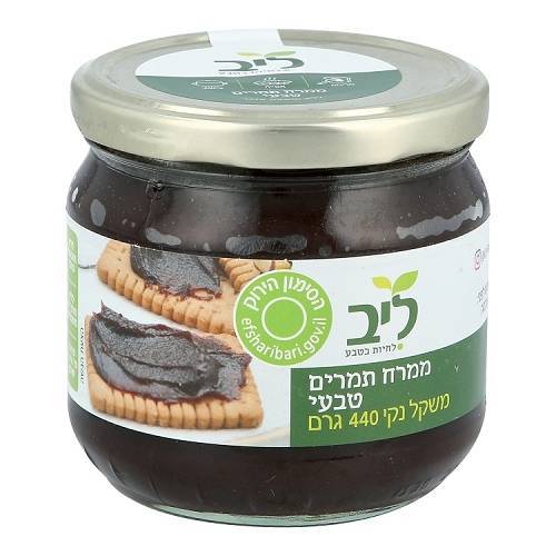 ממרח תמרים טבעי 440 גרם - ליב