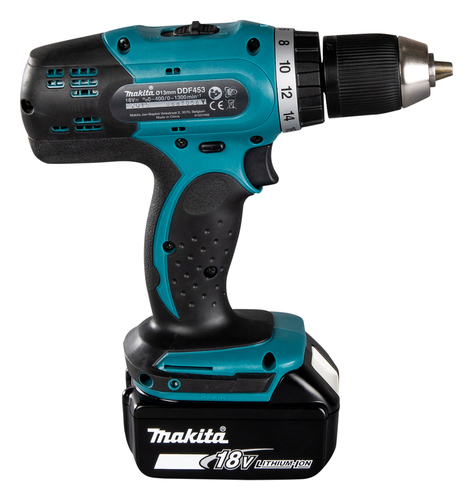 סט מברגה DDF453 + אימפקט DTD152 כולל מטען וסוללות 5AH מבית Makita מקיטה