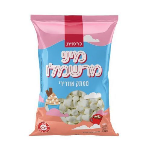 מרשמלו מיני לבן 500 גרם בד״ץ (פרווה)