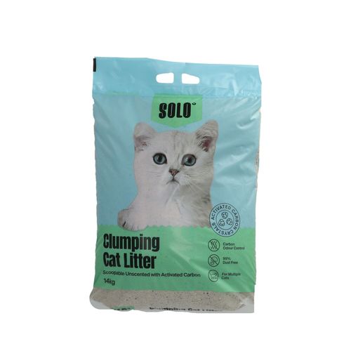 חול חתול אוור קלאמפ מתגבש עם פחם