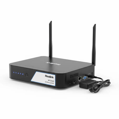 מערכת הקלטה אלחוטית Reolink W12NVS NVR – עד 12 ערוצים ברזולוציית Ultra HD