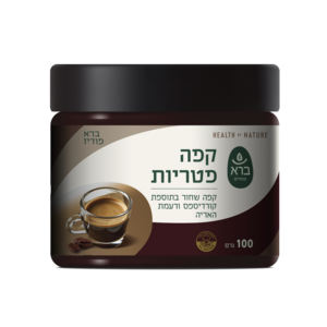 קפה פטריות בתוספת קורדיספס ורעמת האריה - ברא צמחים