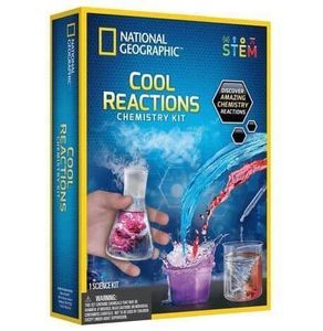 ערכת ניסויים בכימיה - המעבדה הקטנה תגובות מדליקות עם 5 ניסויים - National Geographic