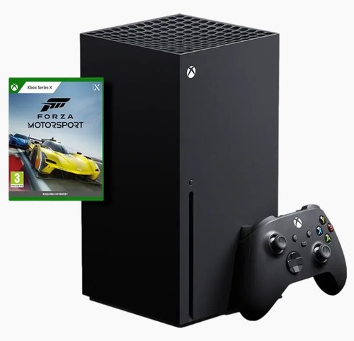 באנדל קונסולה כולל משחק Microsoft Xbox Series X 1TB Forza Motorsport 