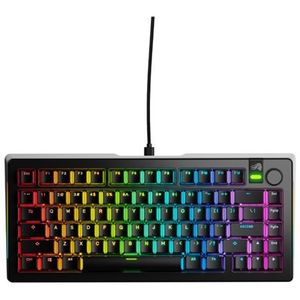 מקלדת מכאנית אלחוטית Glorious GMMK 3 PRO HE 75% Prebuilt Wireless שחור