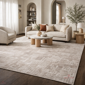 שטיח דקורטיבי | INFINITY | דגם 03 "משבצות"  