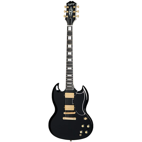 גיטרה חשמלית אפיפון Epiphone SG Custom- Ebony