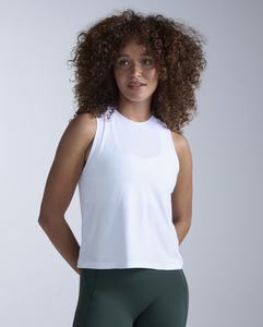 גופיית אימונים Form Soft Jersey Relaxed Tank WHT/WHT