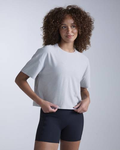 חולצת אימונים Form Soft Jersey Relaxed Tee HBM/WHT