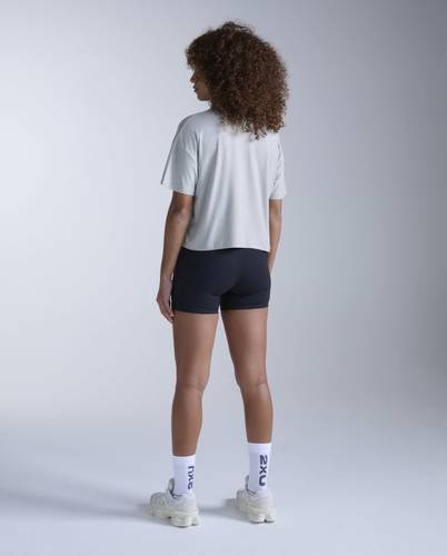 חולצת אימונים Form Soft Jersey Relaxed Tee HBM/WHT