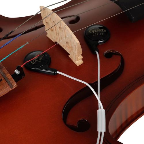 פיקאפ פיאזו אוניברסלי כפול עם יציאה  GUITTO GGP-03