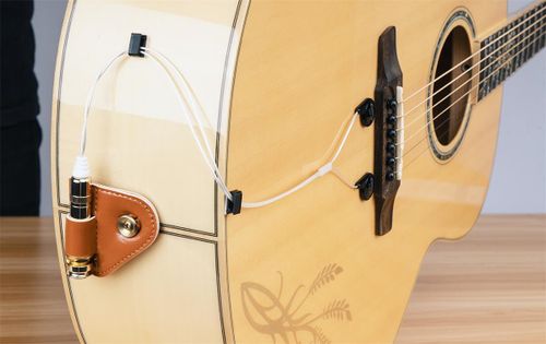 פיקאפ פיאזו אוניברסלי כפול עם יציאה  GUITTO GGP-03