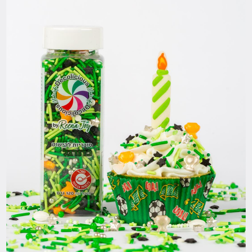 סוכריות כדורגל Sprinkles ללא גלוטן 120 גרם