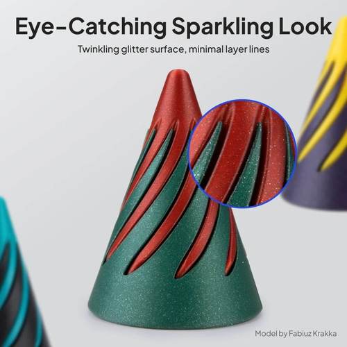 ELEGOO PLA Sparkle Gold