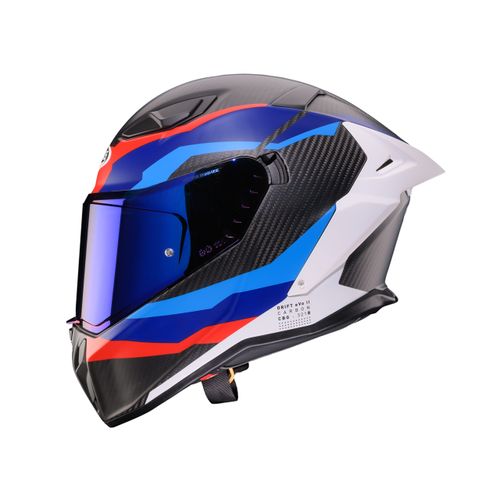 קאברג דריפט איבו 2 הדגם החדש-DRIFT EVO 2-קרבון כחול תכלת אדום ולבן