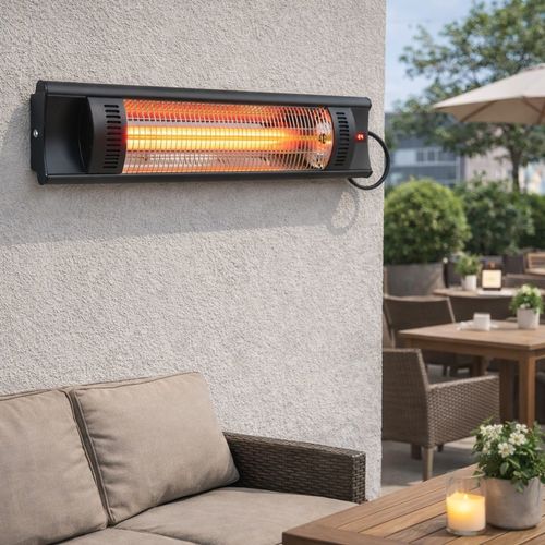 תנור חימום אינפרא אדום SmartAir Solis 2500W RC עם שלט רחוק