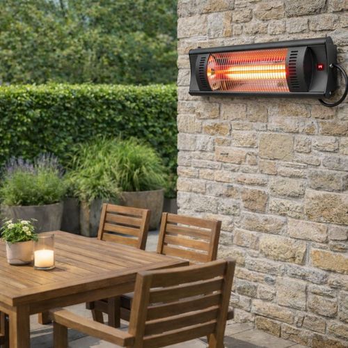 תנור חימום אינפרא אדום SmartAir Solis 2500W RC עם שלט רחוק