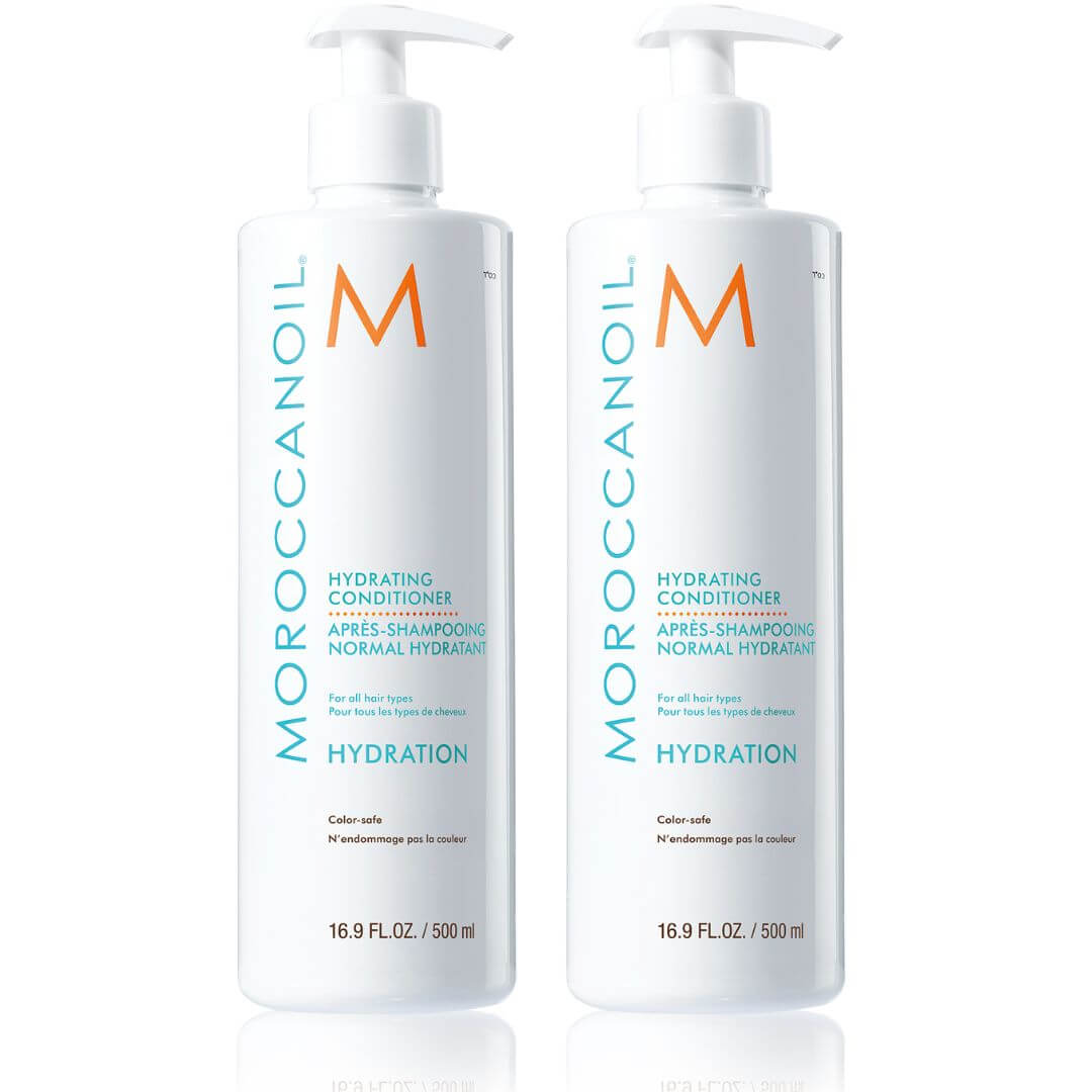 זוג מרככים לשיער מעניקי לחות MOROCCANOIL שמן מרוקאי 500 מ"ל