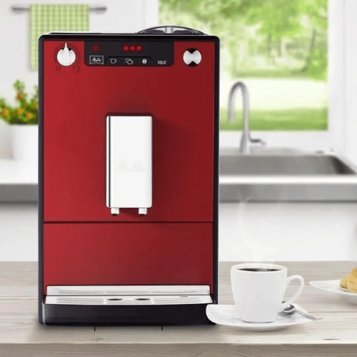מכונת קפה אוטומטית מליטה סולו Melitta Solo Chili Red עם מתנות!