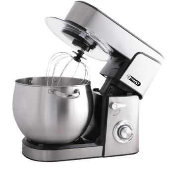 מיקסר עומד מקצועי עם קערת נירוסטה ענקית 12 ליטר