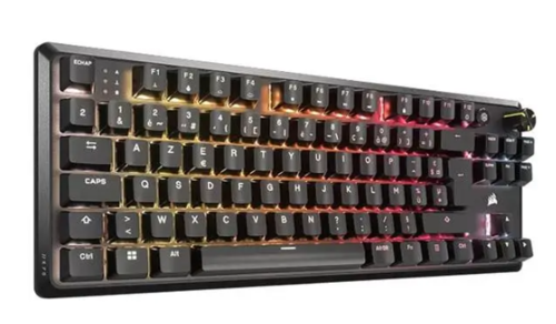 Corsair K70 CORE TKL RGB – מקלדת קומפקטית מכאנית