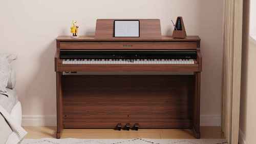 פסנתר חשמלי בצבע NUX NCK-430 ROSEWOOD