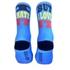 גרבי רכיבה כחול -MALDITA BUENA LOVE IT