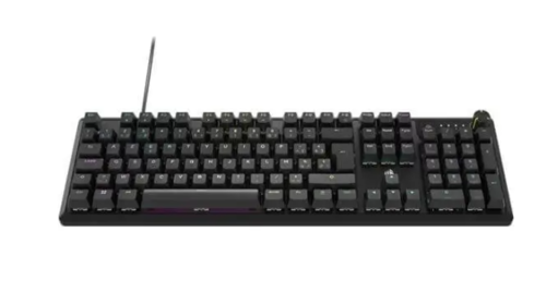 מקלדת מכאנית עמידה עם תאורת RGB דינמית