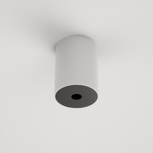 צילינדר צמוד תקרה לבן ושחור 6W דגם 