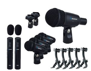 סט 7 מיקרופונים לתופים כולל תפסנים ALCTRON T8400