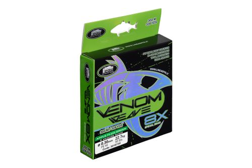 חוט בד ירוק - Venom Weave 8X 150M 0.18MM