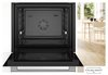 תנור בילד אין 71 ליטר בוש Bosch HBG536EW4 גימור לבן