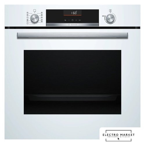 תנור בילד אין 71 ליטר בוש Bosch HBG536EW4 גימור לבן