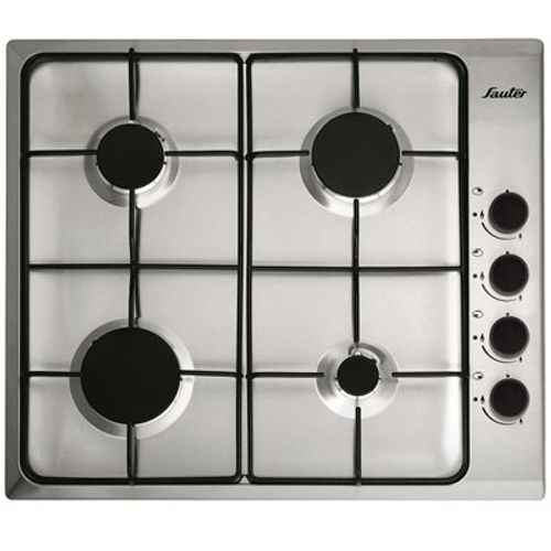 כיריים גז 4 להבות דגם SHE8300IX נירוסטה  60 ס