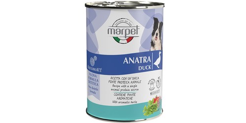 אקוליבריה כלב פטה (שלישיה) ברווז - 400 גרם