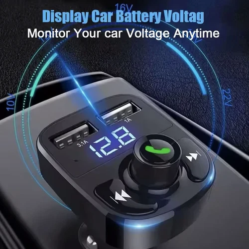 משדר בלוטוס לרכב עם מפצל USB