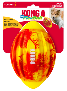 משחק לכלב כדור קונג פוטבול צף במים - Kong Flexball Sport Football