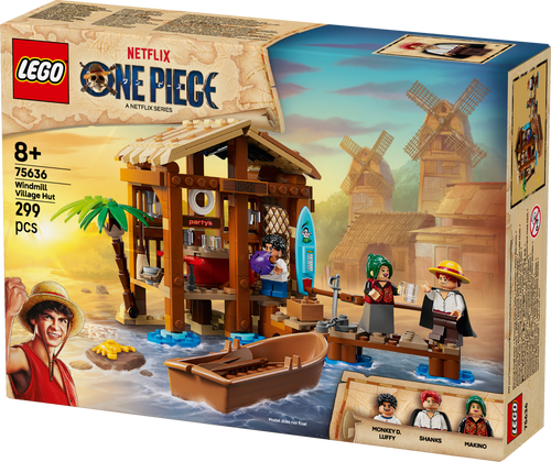 לגו ONE PIECE - בקתה בכפר טחנת הרוח  75636