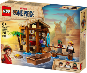 לגו ONE PIECE - בקתה בכפר טחנת הרוח  75636