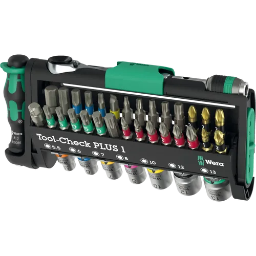 סט בוקסות וביטים Wera Tool-Check Plus מק