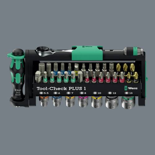 סט בוקסות וביטים Wera Tool-Check Plus מק