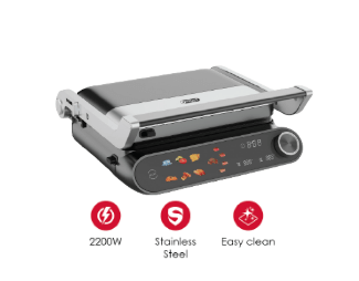 טוסטר גריל דיגיטלי חכם עם מסך מגע – 2200W