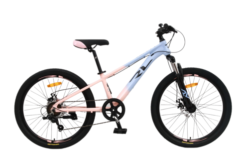 אופני ילדים ורוד / סגול - RL CAPPI 7S AL 24