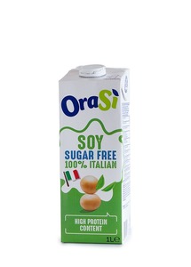 משקה סויה  ללא סוכר orasi( ליטר)