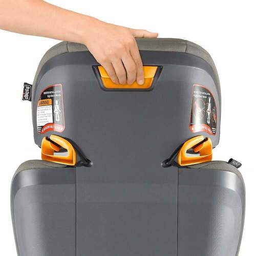 בוסטר גב 2 ב 1 קידפיט אדפט פלוס KidFit Adapt Plus הכולל ריפוד מנדף - שחור/אפור Ember